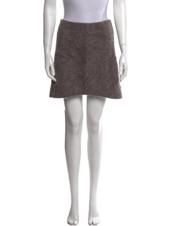 Soft Goat Alpaca Mini Skirt w/ Tags