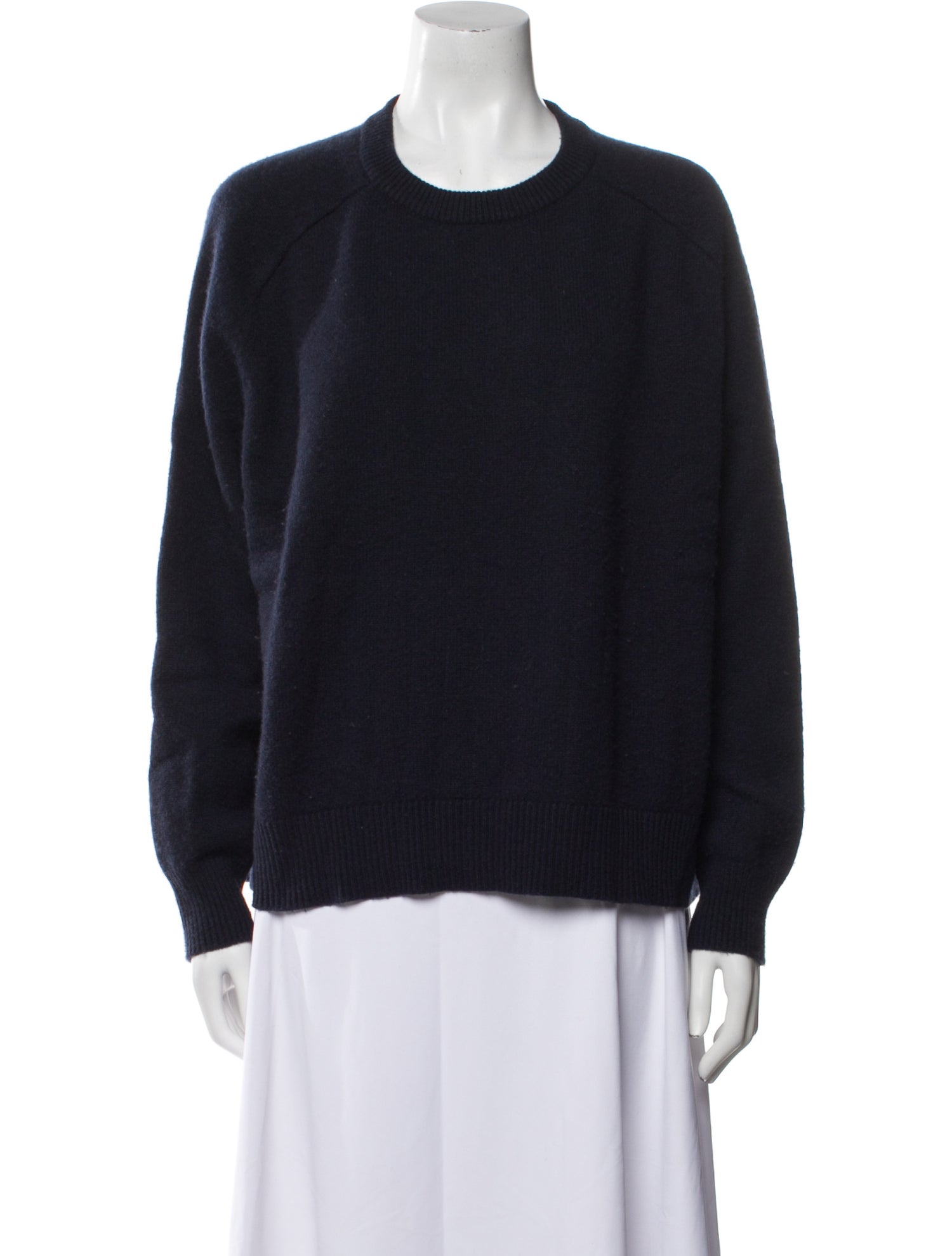 Soft Goat Cashmere Crew Neck Sweater