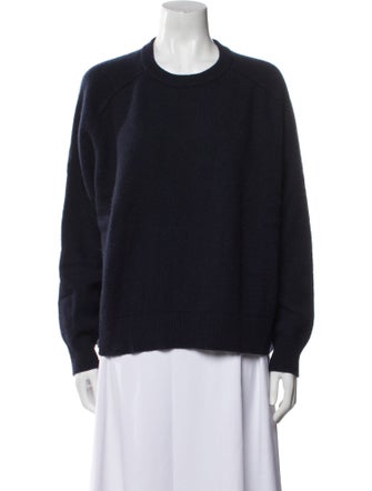 Soft Goat Cashmere Crew Neck Sweater