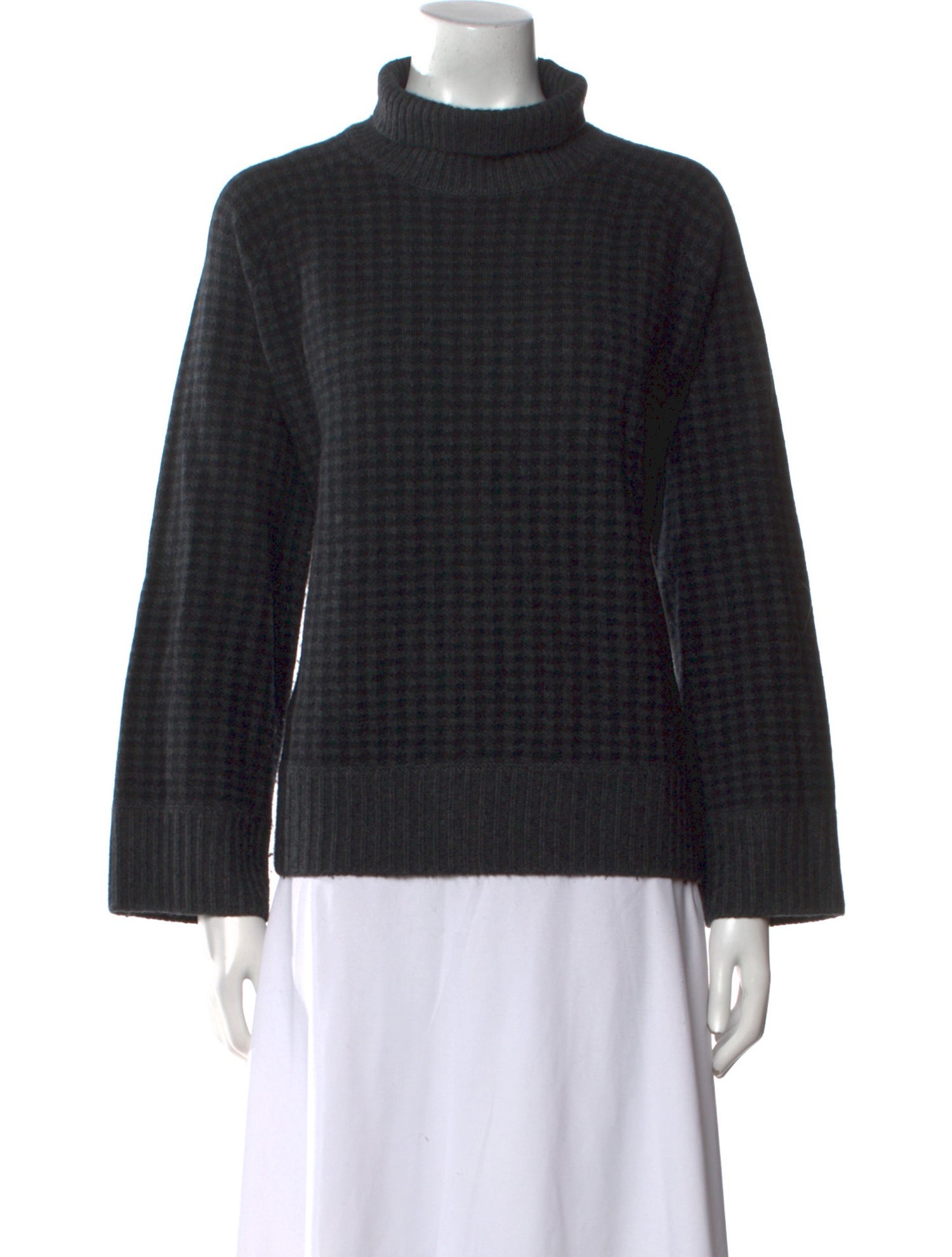 Soft Goat Wool Turtleneck Sweater