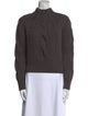 Soft Goat Cashmere Mock Neck Sweater