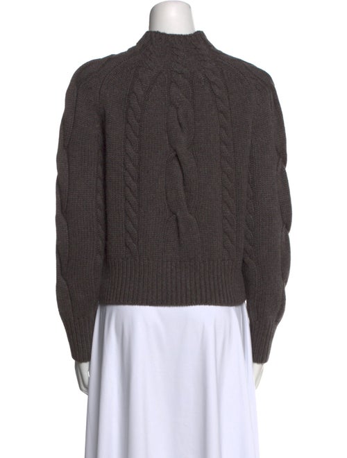 Soft Goat Cashmere Mock Neck Sweater