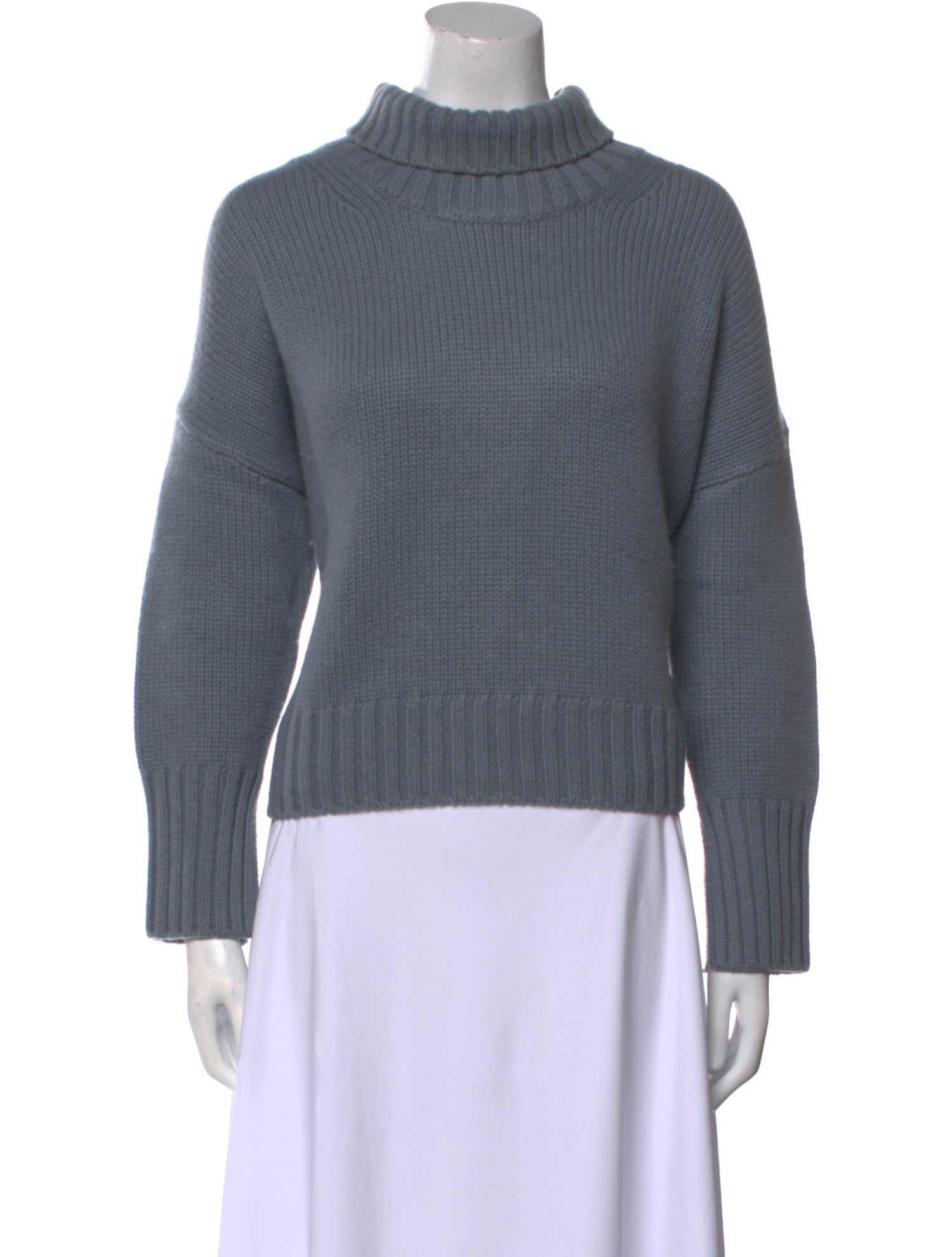 Soft Goat Cashmere Turtleneck Sweater