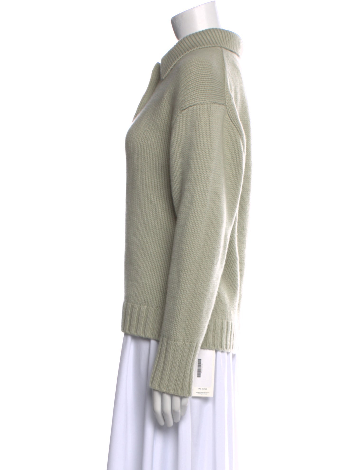 Soft Goat Cashmere Crew Neck Sweater