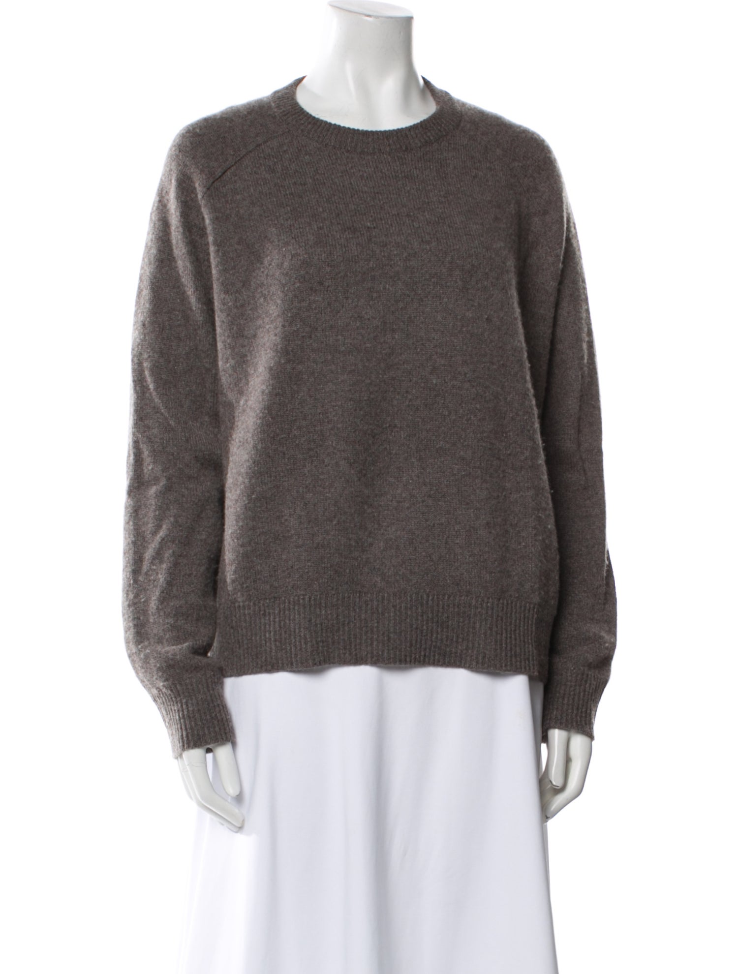 Soft Goat Cashmere Crew Neck Sweater