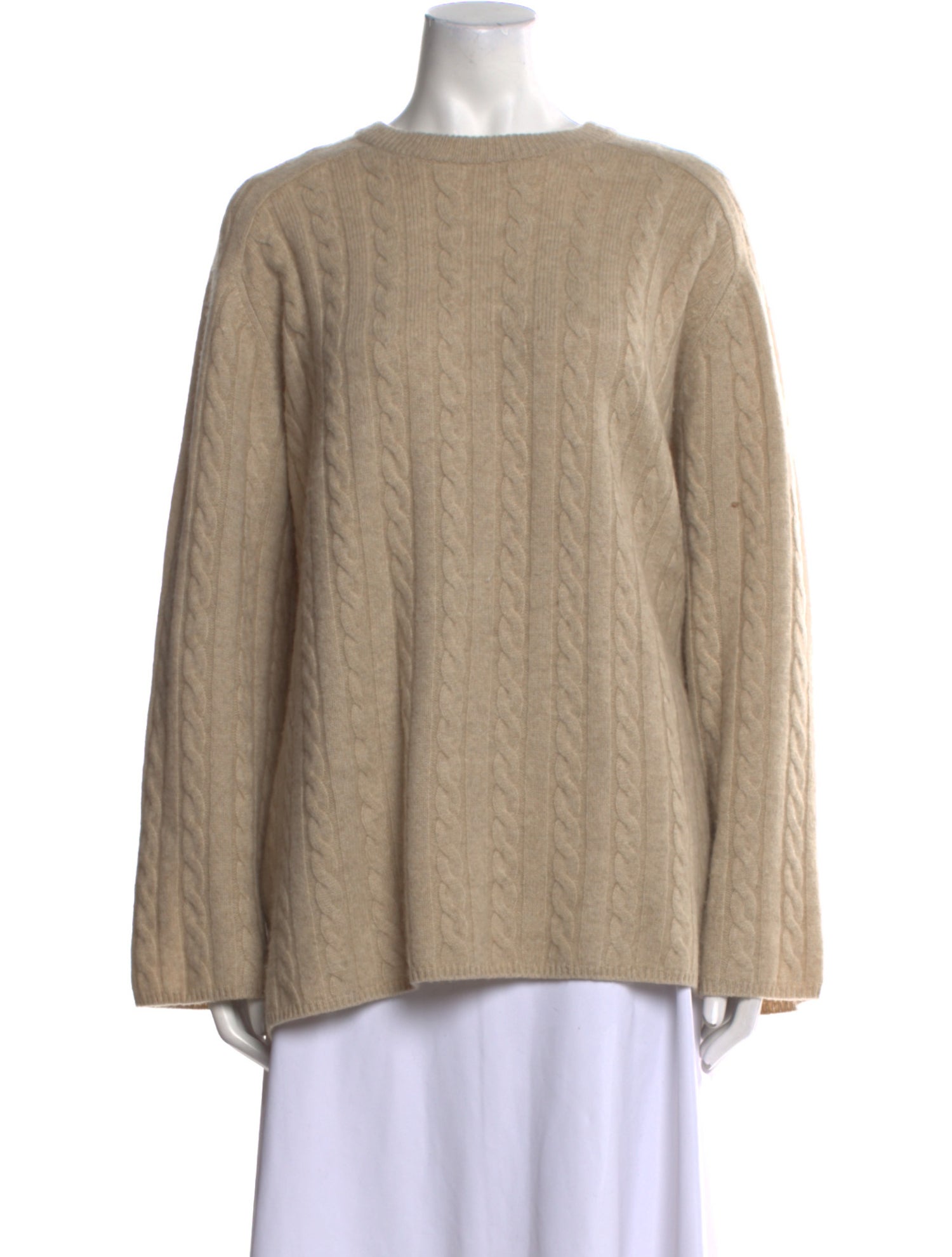 Soft Goat Cashmere Bateau Neckline Sweater