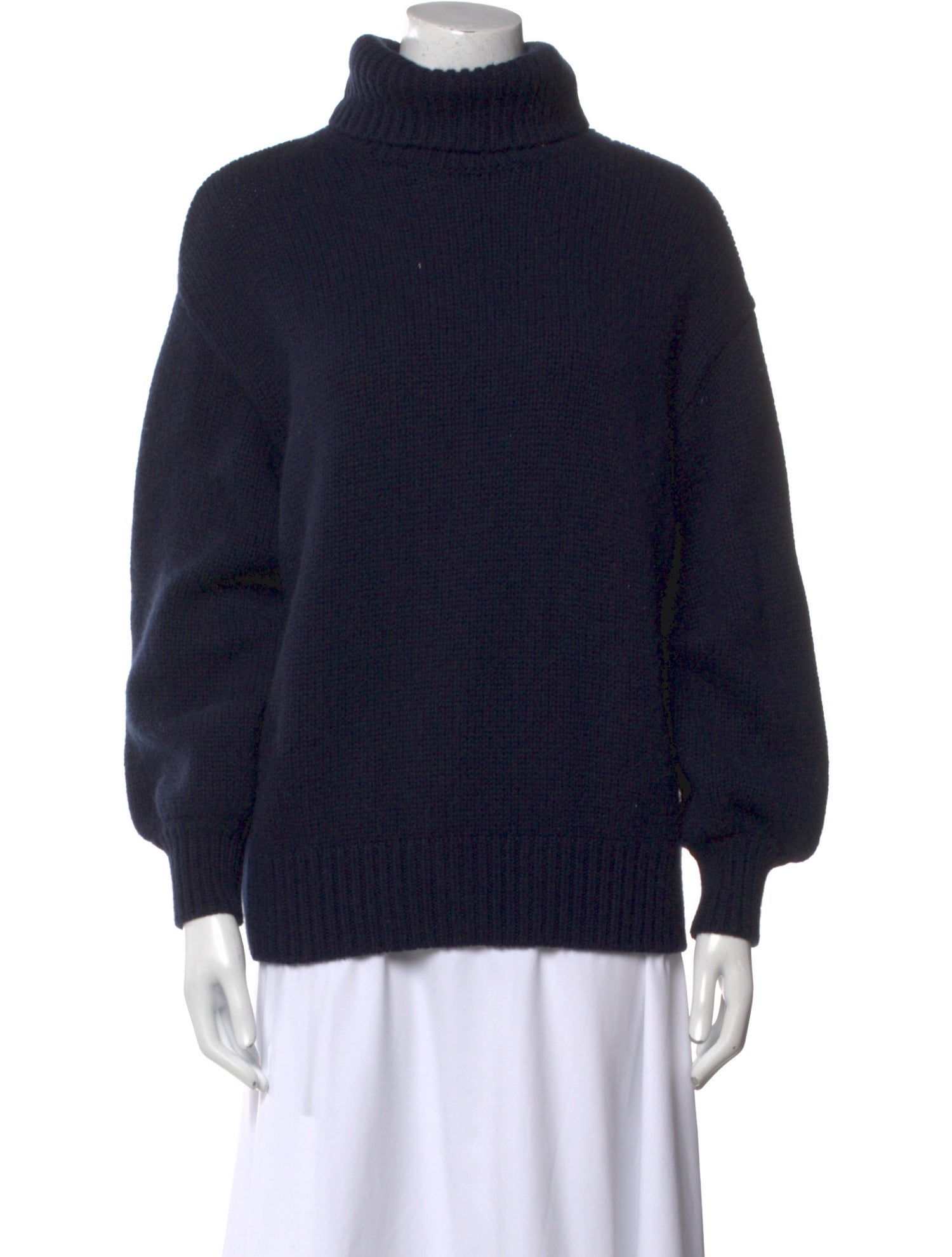 Soft Goat Wool Turtleneck Sweater