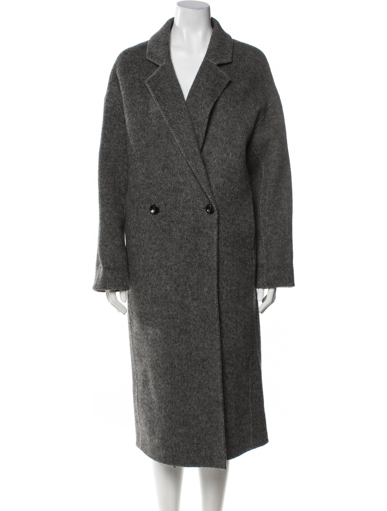 Soft Goat Wool Fur Coat