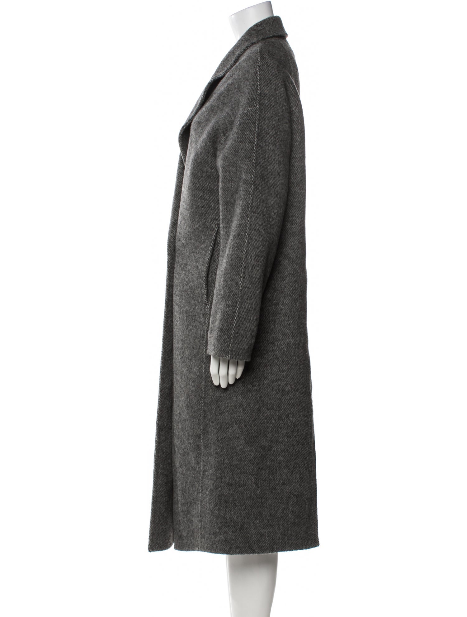 Soft Goat Wool Fur Coat