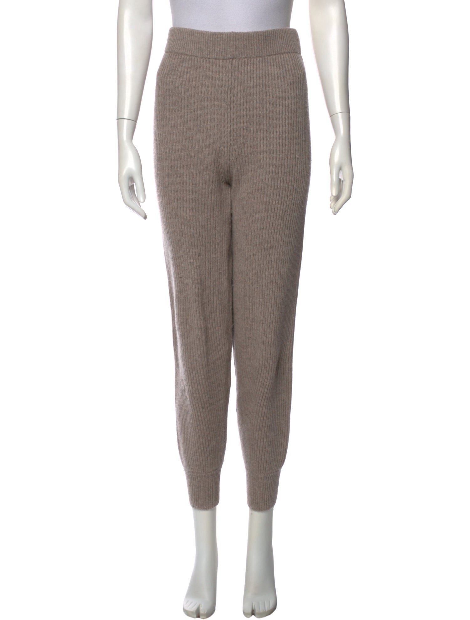 Soft Goat Wool Skinny Leg Pants