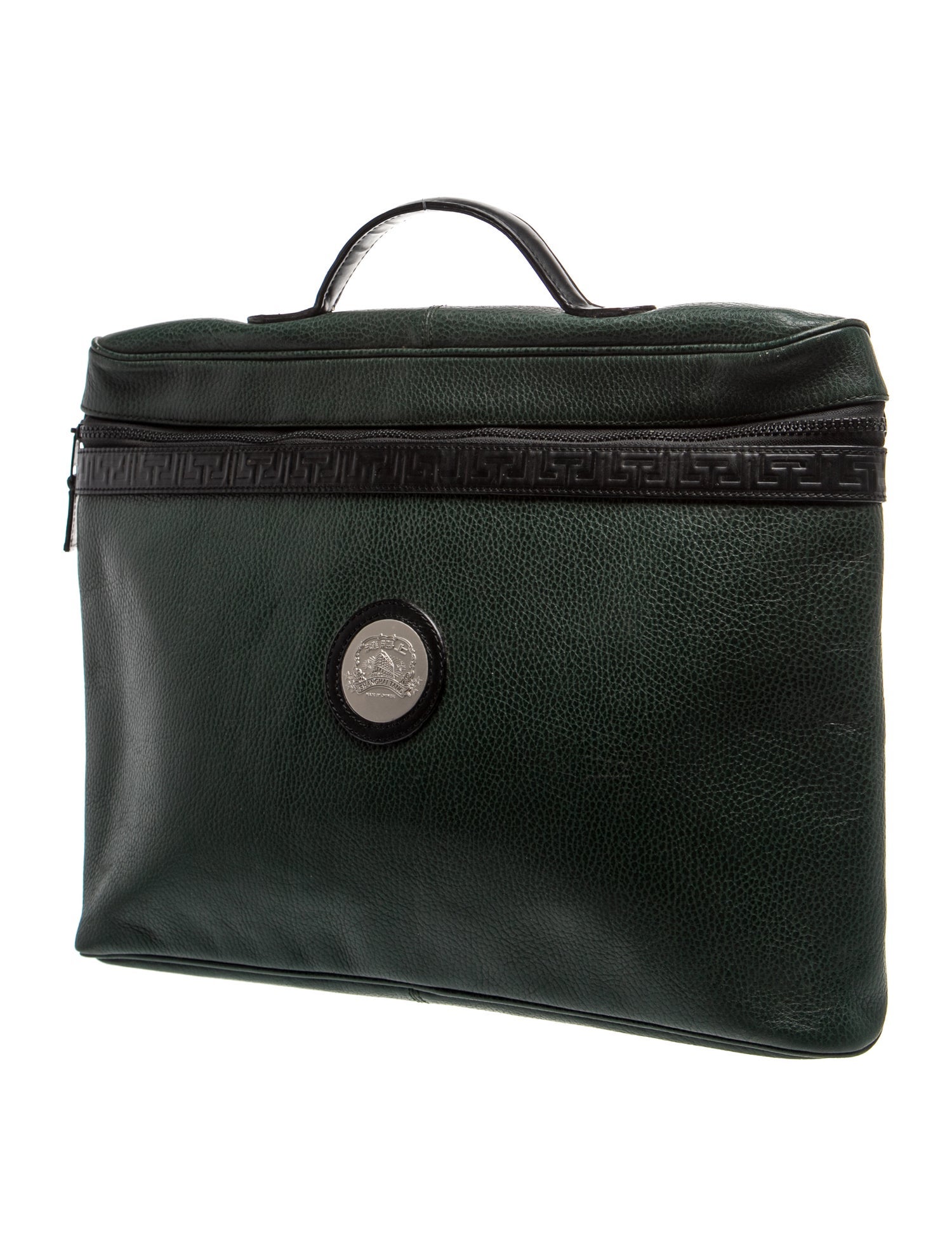 Shanghai Tang Leather Briefcase