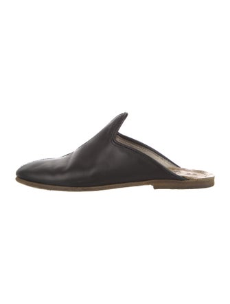 Sabah Leather Mules