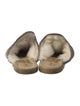 Sabah Suede Fur Trim Mules