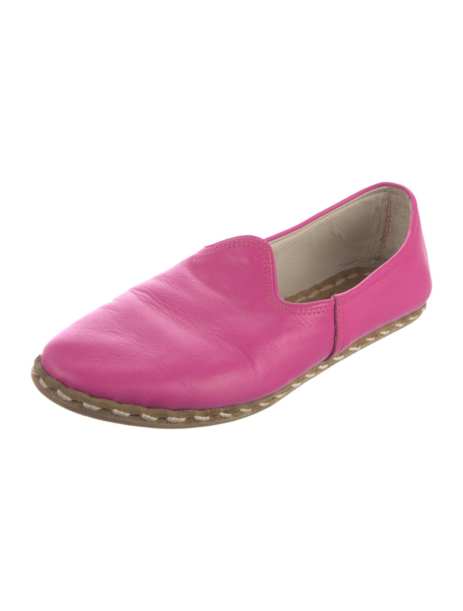 Sabah Leather Flats