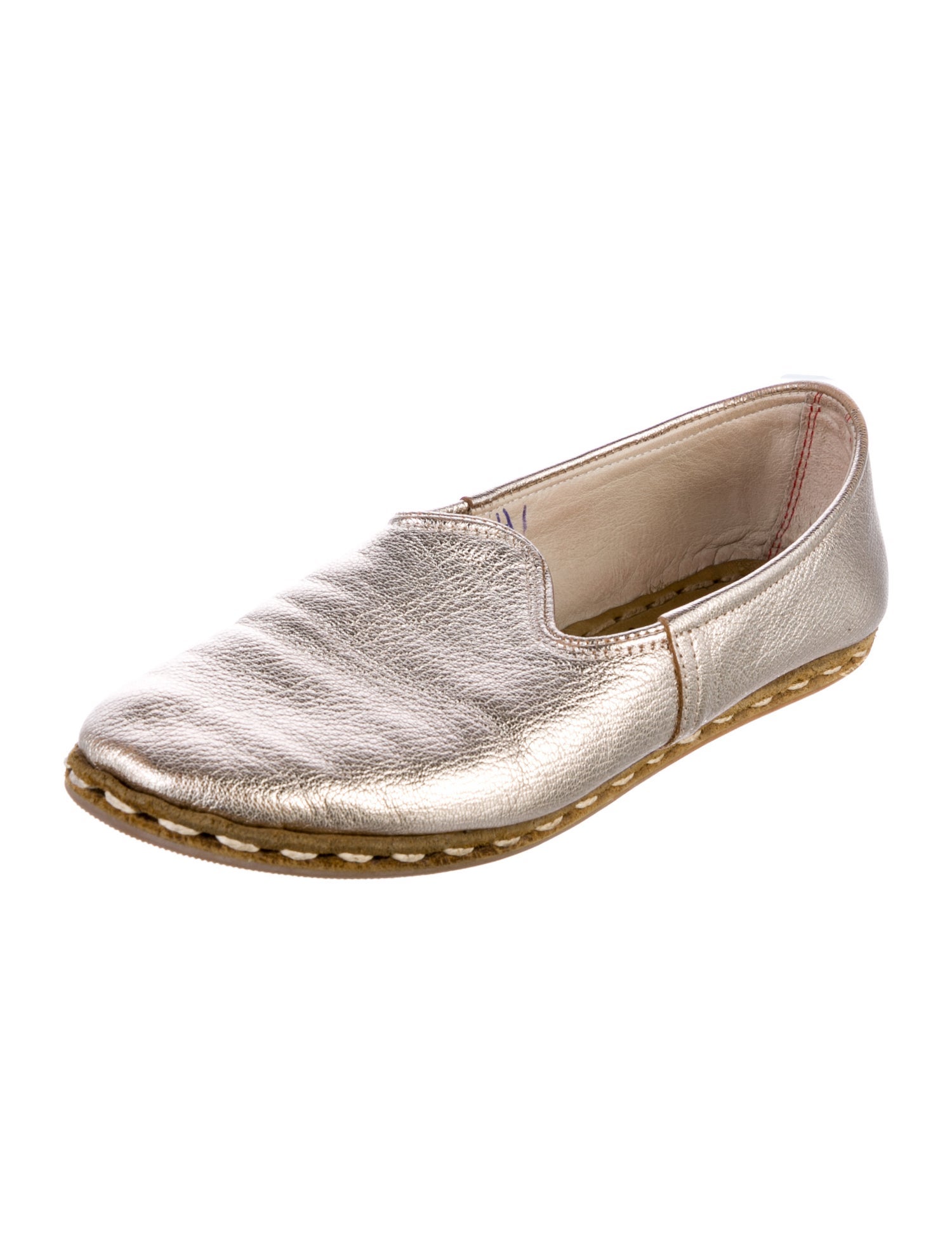 Sabah Leather Ballet Flats