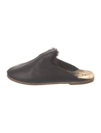 Sabah Leather Mules