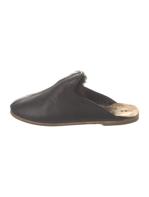 Sabah Leather Mules