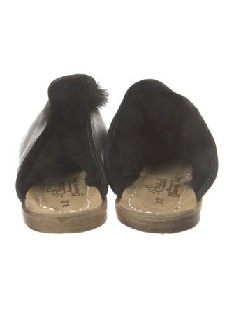 Sabah Leather Mules