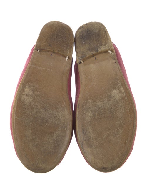 Sabah Suede Fur Trim Mules