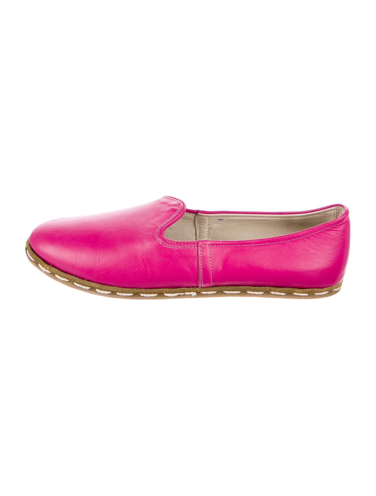 Sabah Leather Flats