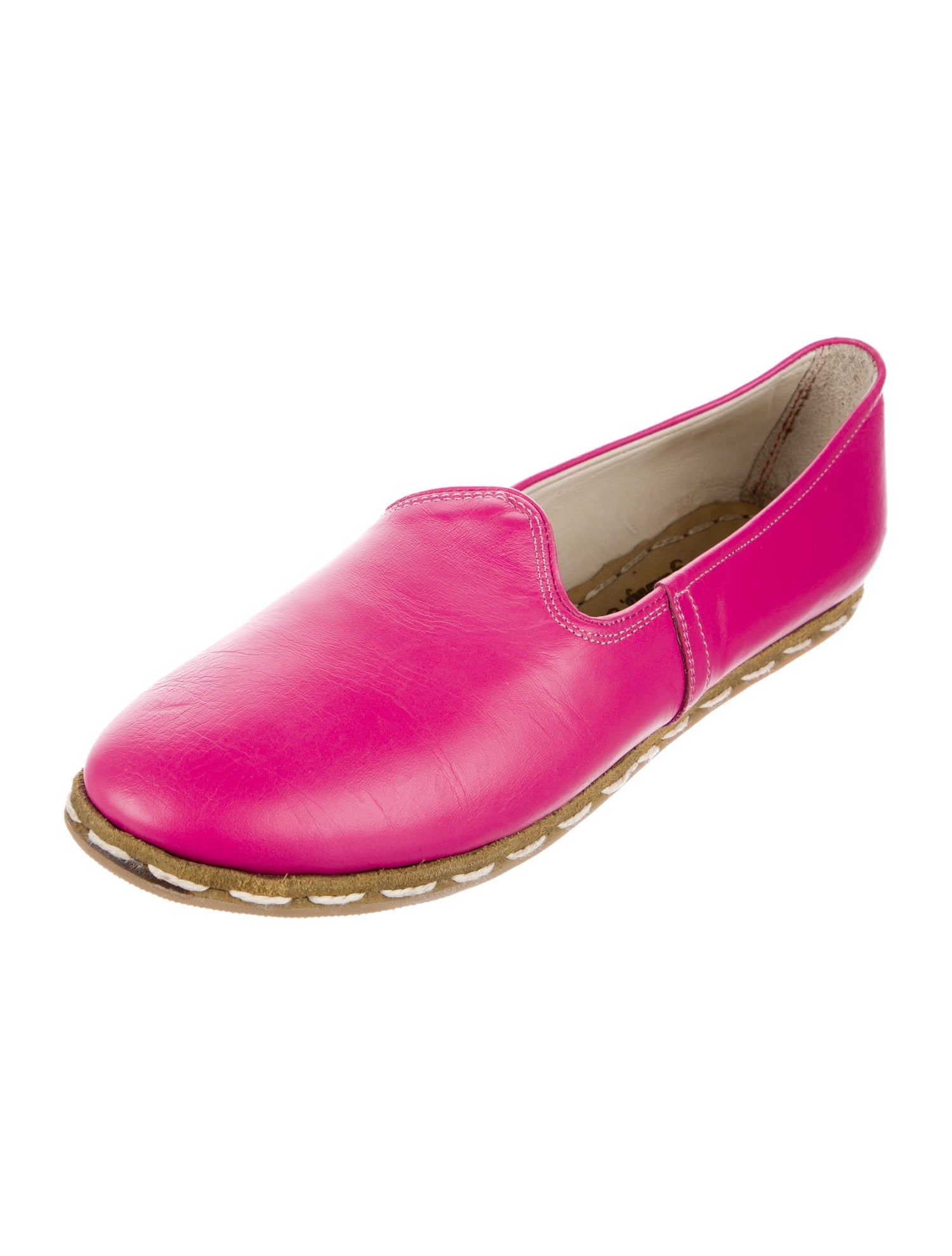 Sabah Leather Flats