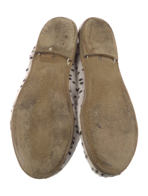 Sabah Ponyhair Printed Mules
