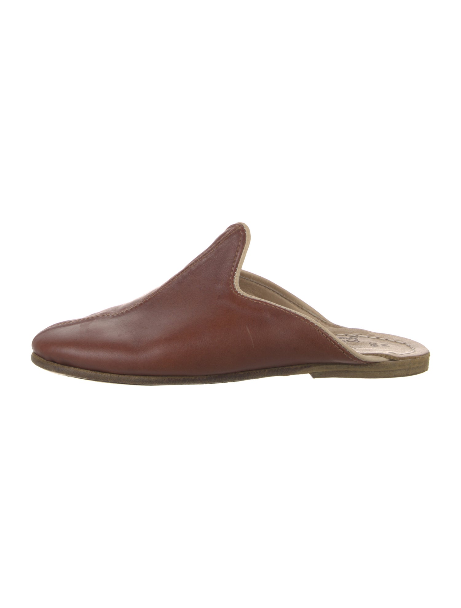 Sabah Leather Slides