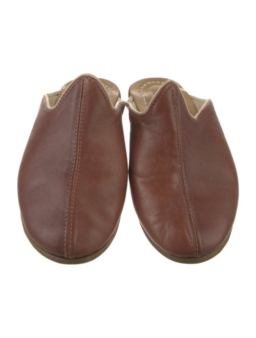 Sabah Leather Slides