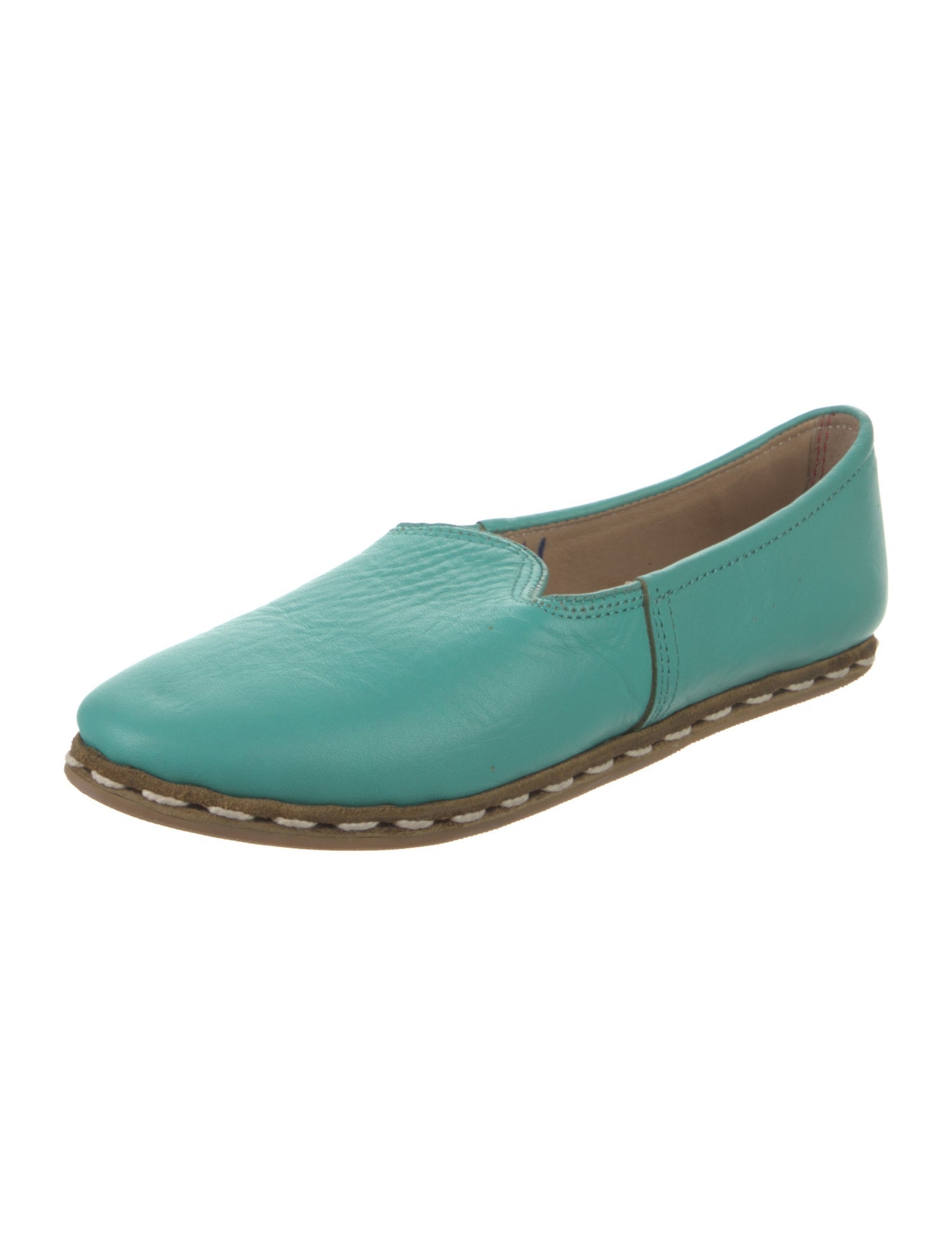 Sabah Leather Flats