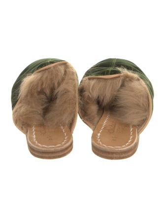 Sabah Velvet Mules