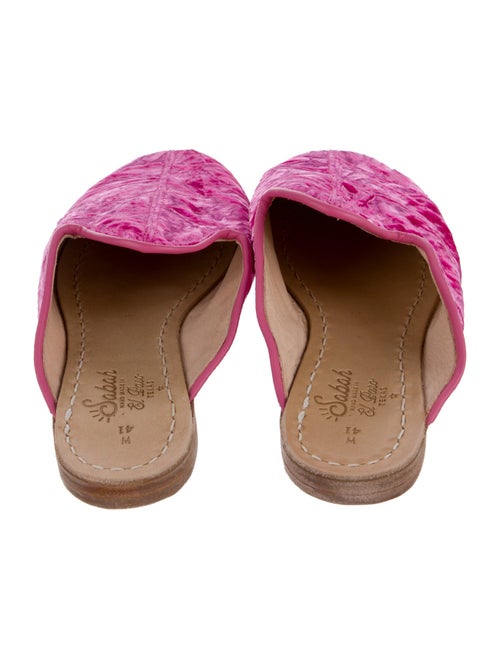 Sabah Velvet Mules