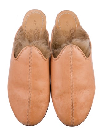 Sabah Leather Mules