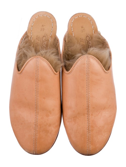 Sabah Leather Mules