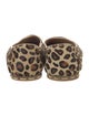 Sabah Ponyhair Animal Print Espadrilles