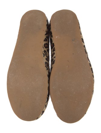 Sabah Ponyhair Animal Print Espadrilles