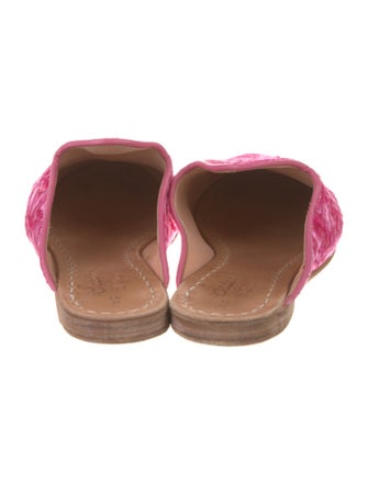 Sabah Velvet Mules