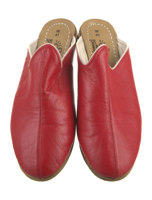 Sabah Leather Mules