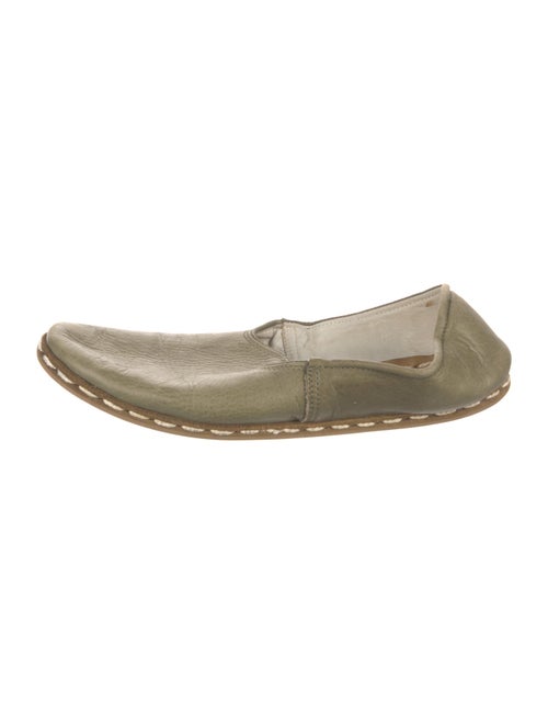 Sabah Leather Ballet Flats