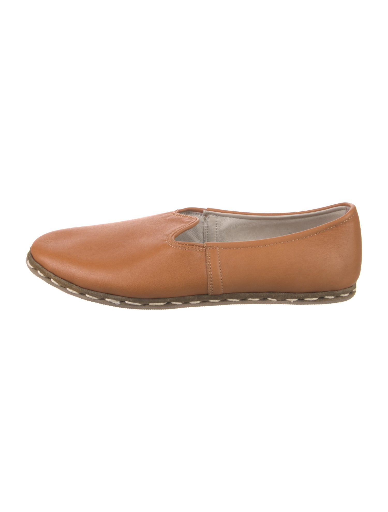 Sabah Leather Ballet Flats