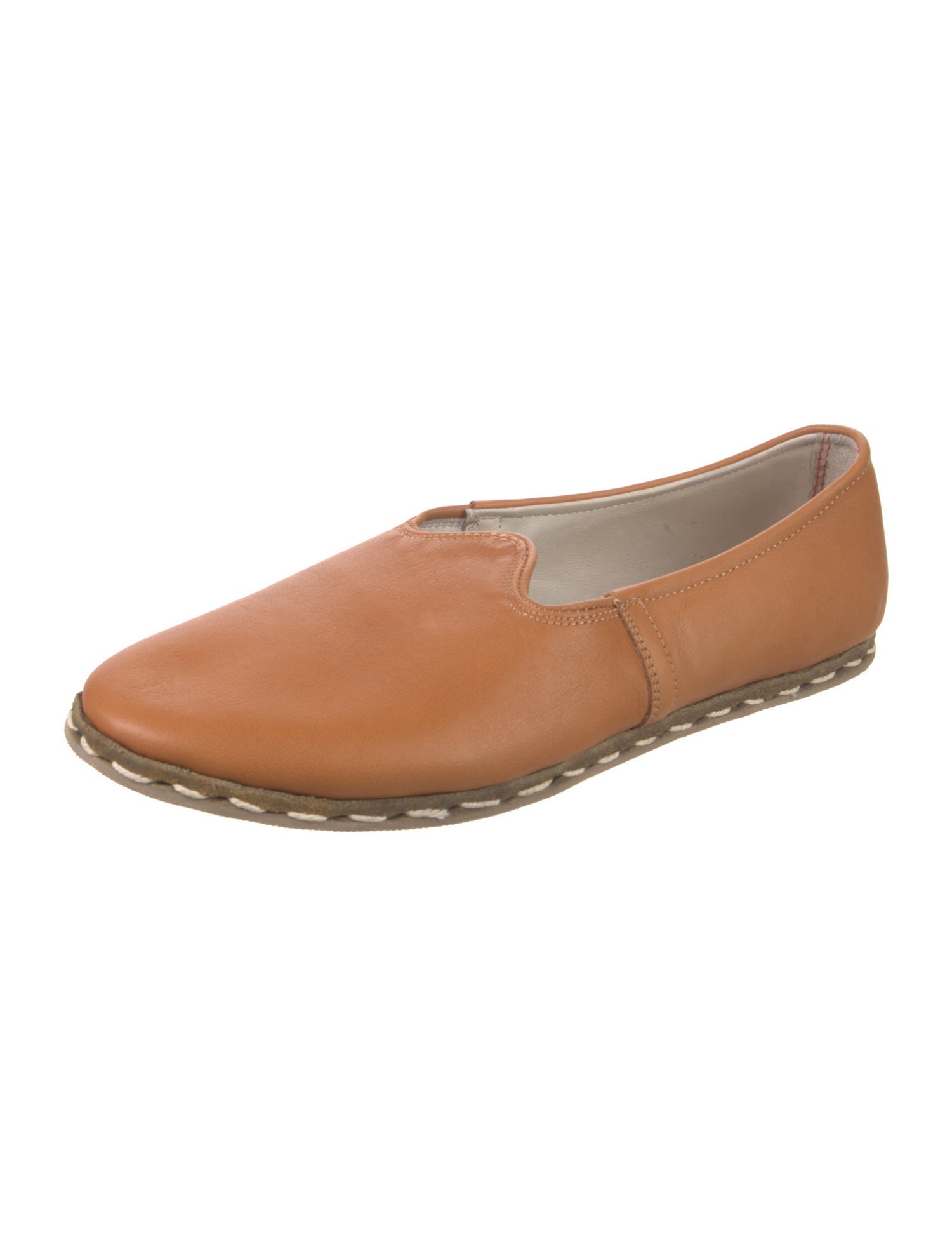 Sabah Leather Ballet Flats