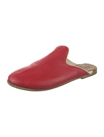 Sabah Leather Mules