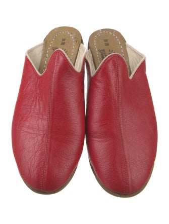 Sabah Leather Mules