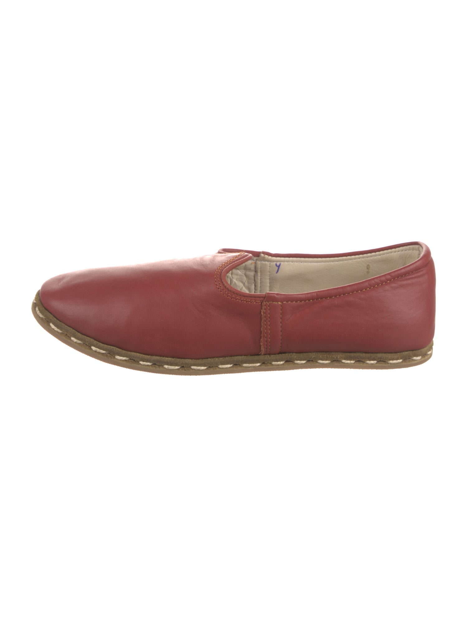 Sabah Leather Flats