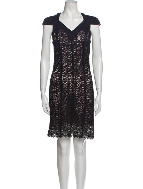 Valentina Shah V-Neck Knee-Length Dress