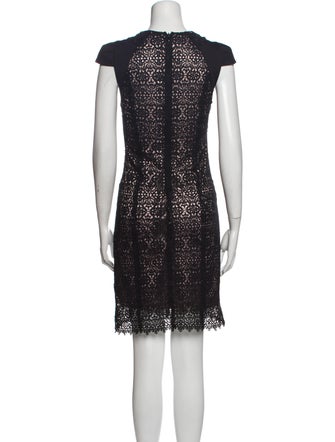 Valentina Shah V-Neck Knee-Length Dress