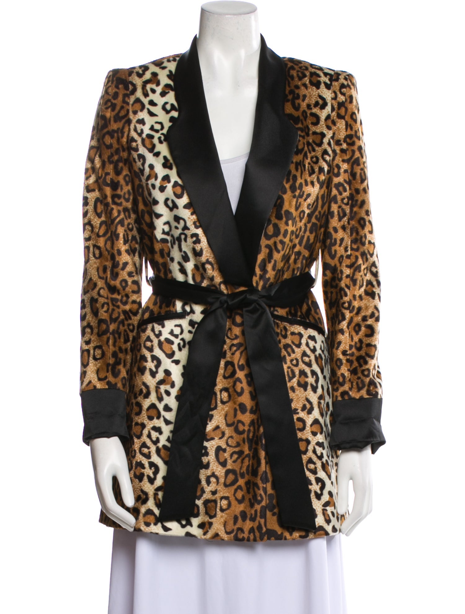Valentina Shah Animal Print Evening Jacket