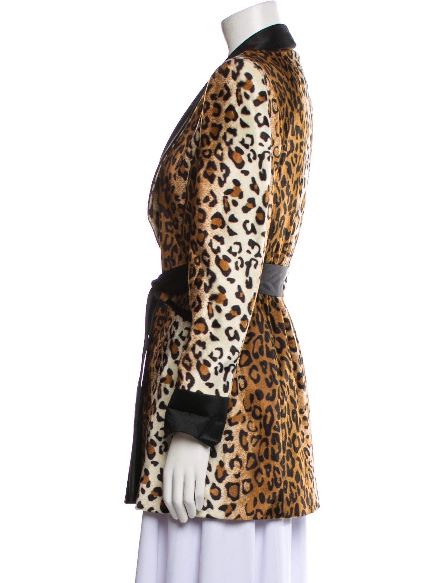 Valentina Shah Animal Print Evening Jacket