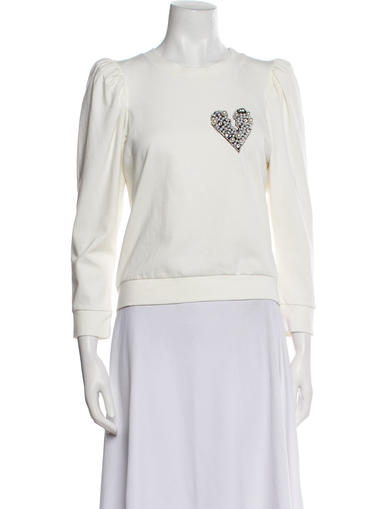 Valentina Shah Crew Neck Long Sleeve Sweatshirt