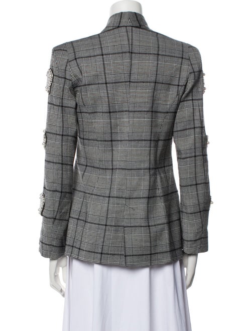 Valentina Shah Plaid Print Blazer