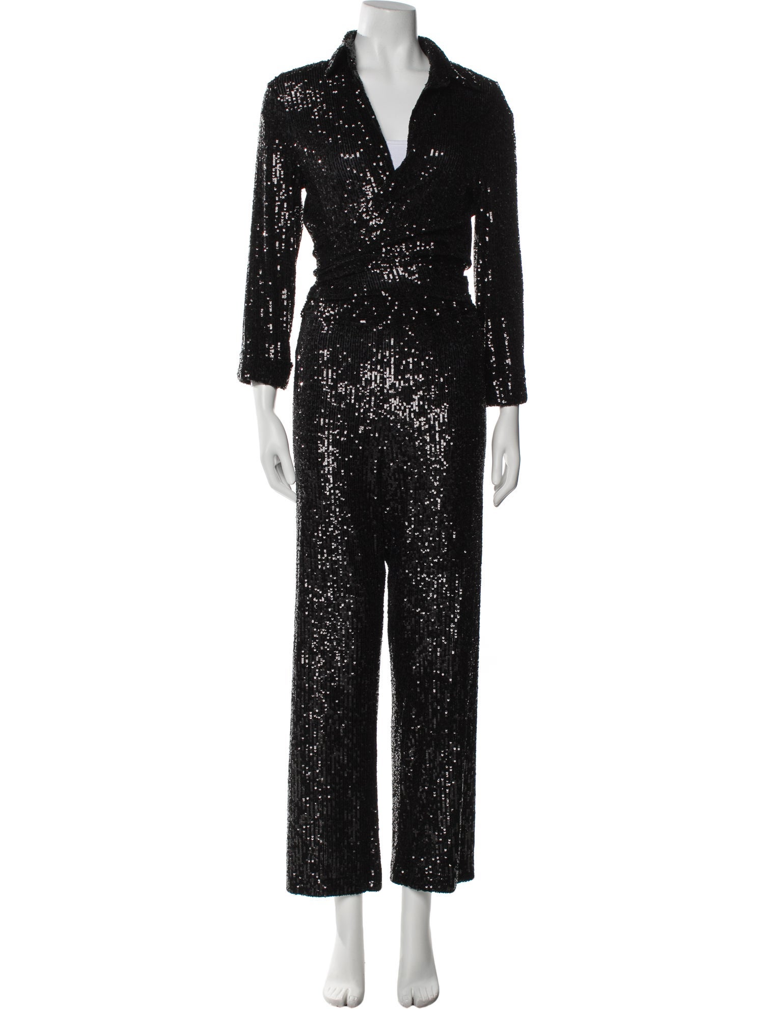 Valentina Shah Sequin Sequin Embellishments Pant Set